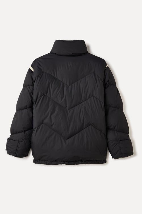 DİK YAKA PUFFER MONT