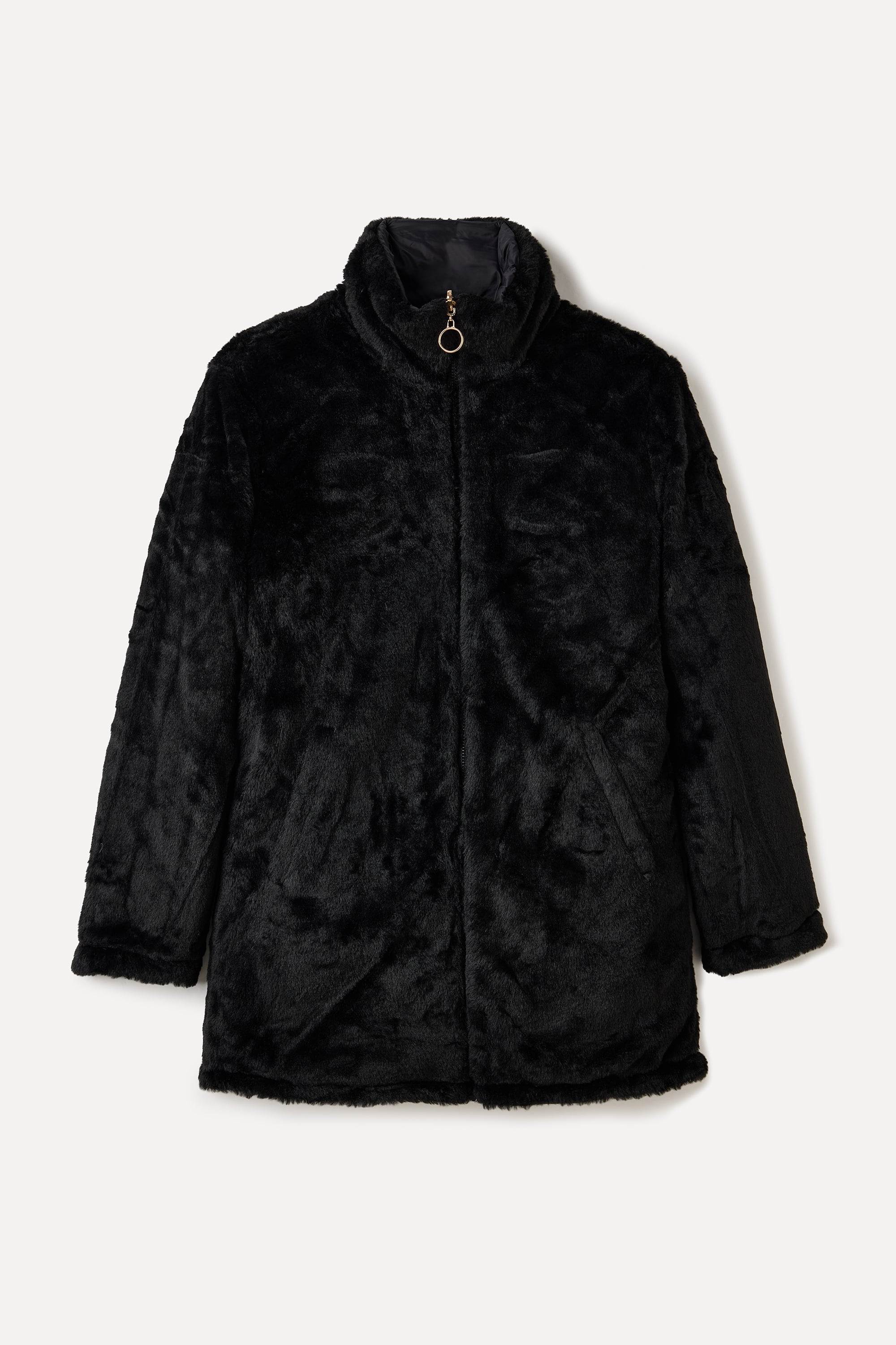 KAPİTONELİ ÇİFT TARAFLI PUFFER MONT