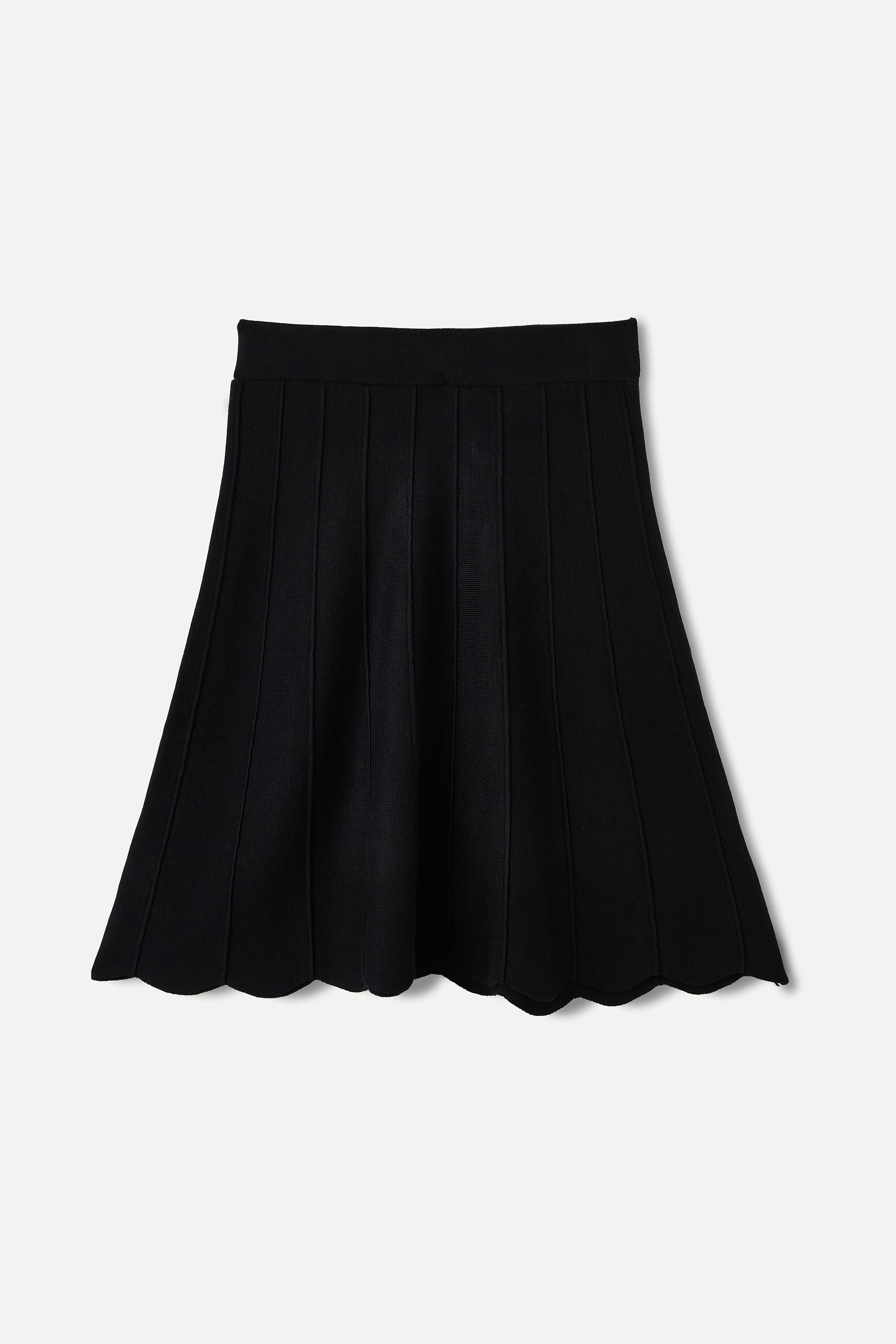 NERVÜR DİKİŞ DETAYLI MİNİ ETEK