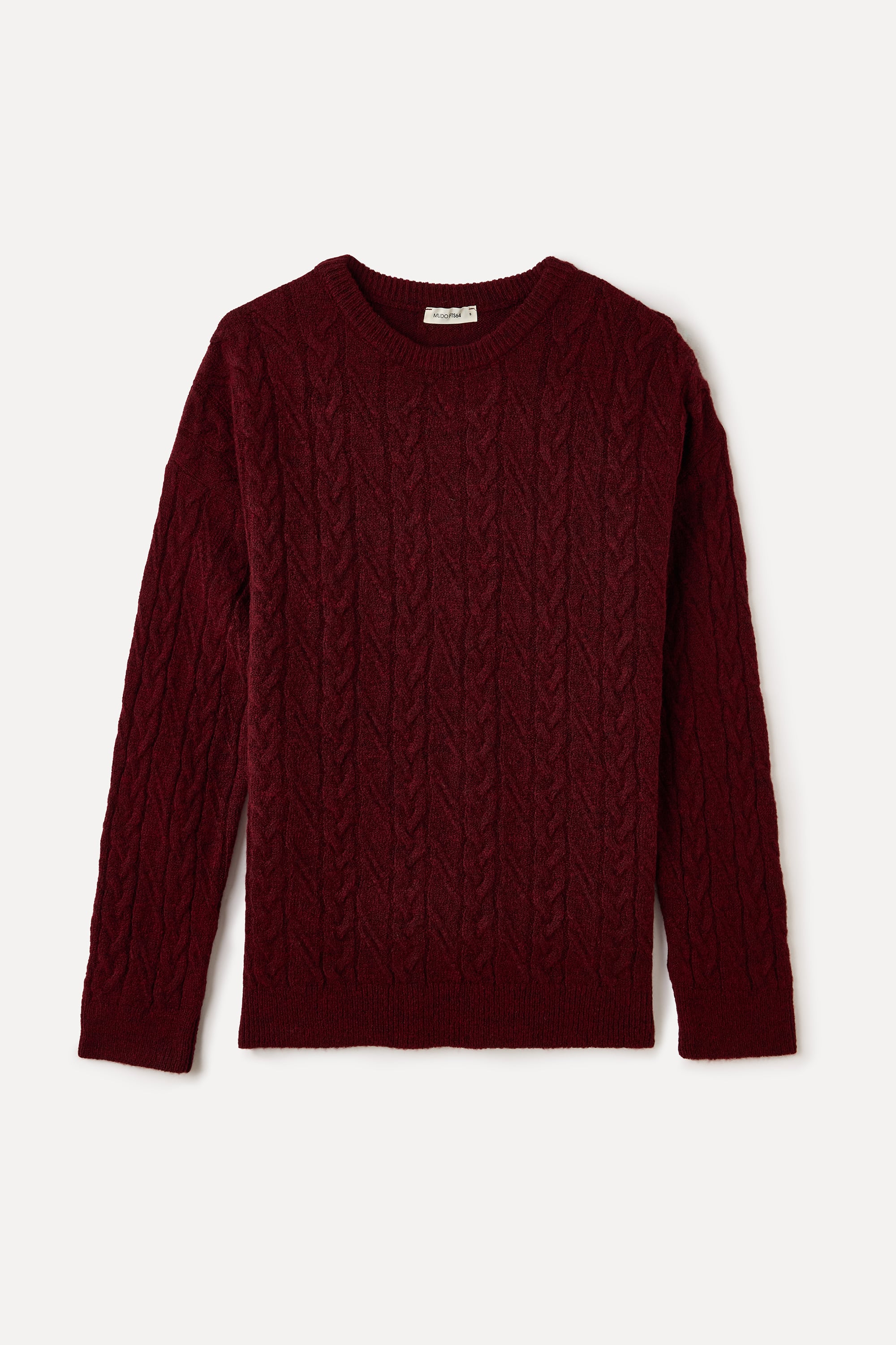 SAÇ ÖRGÜLÜ BİSİKLET YAKA KAZAK