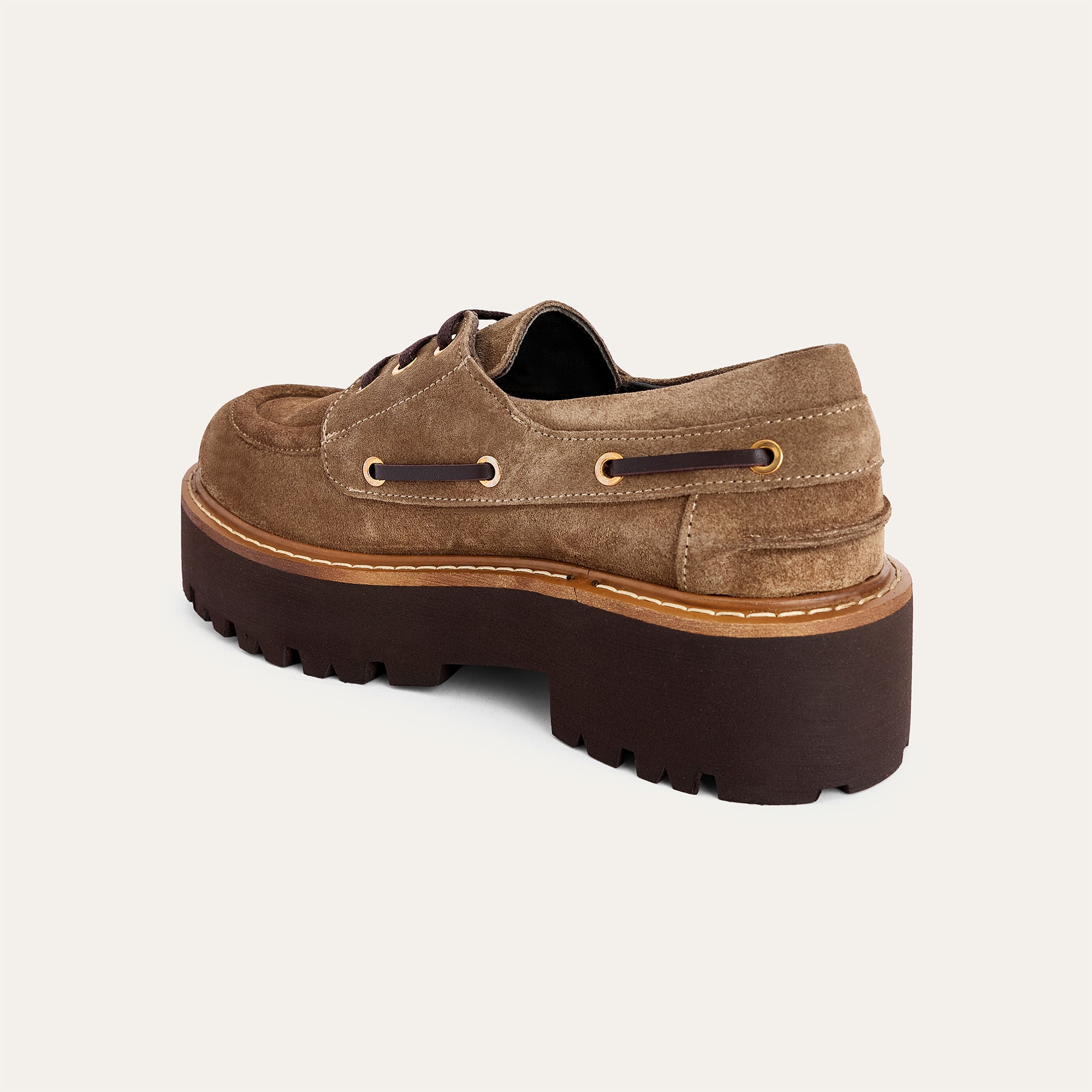 SÜET DOKULU HAKİKİ DERİ LOAFER AYAKKABI