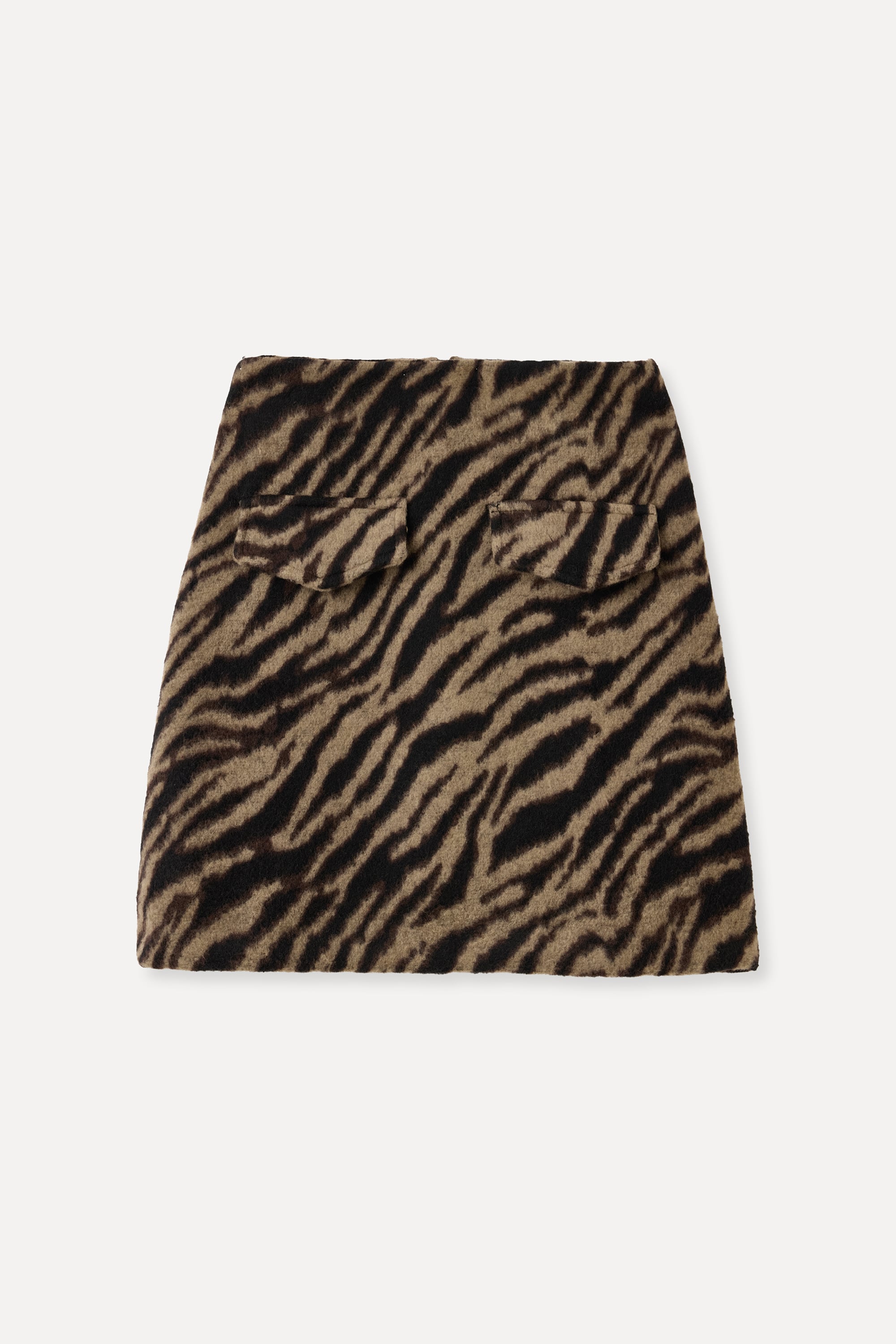 BASKILI DOKULU MİNİ ETEK