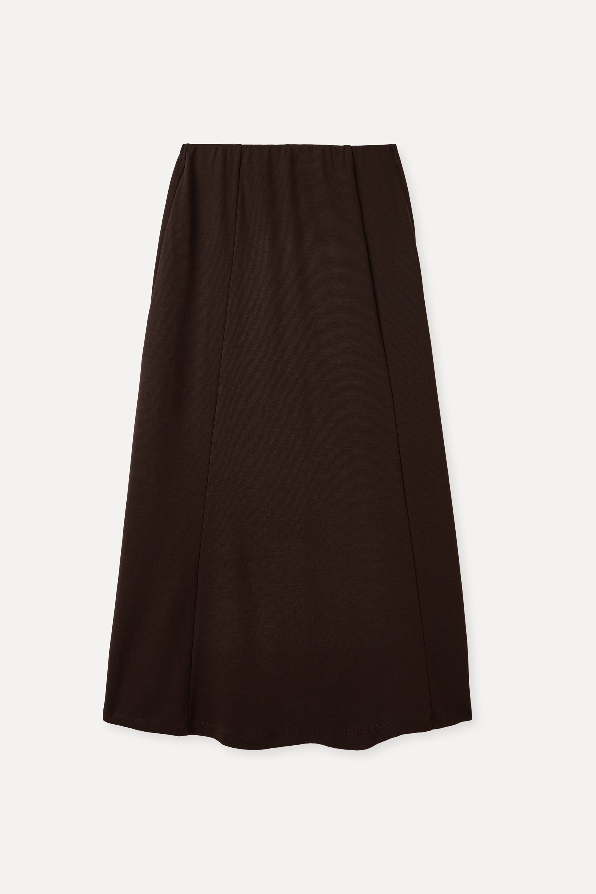 DİKİŞ DETAYLI DÜĞMELİ MİDİ ETEK