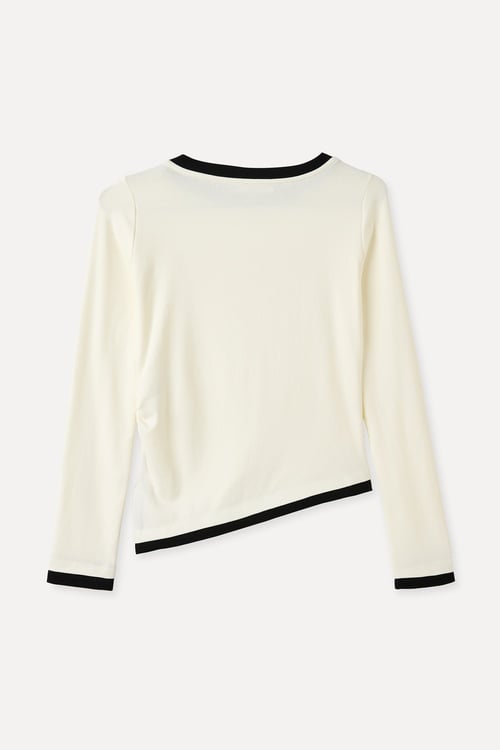  FITTED ASİMETRİK BLUZ