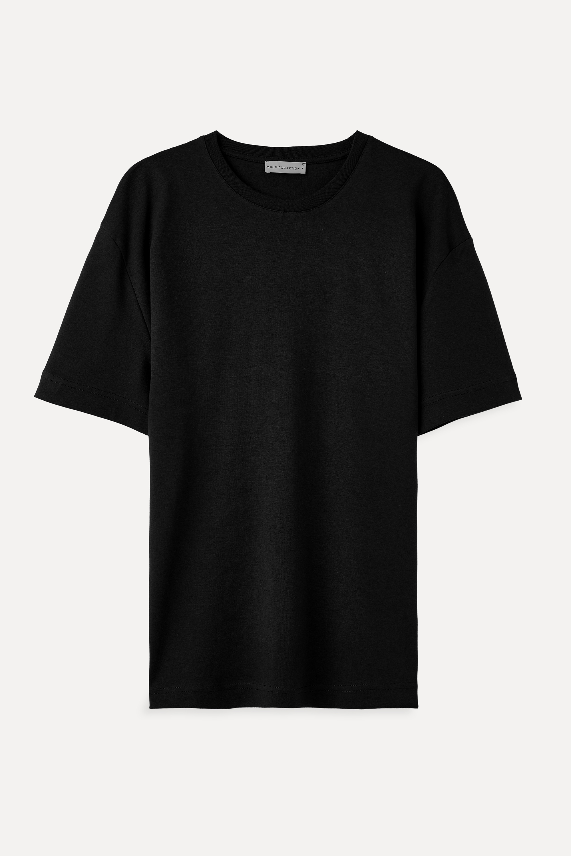 COMFORT FIT BİSİKLET YAKA T-SHIRT