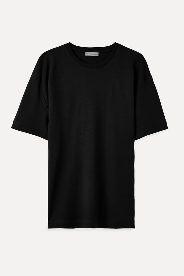 COMFORT FIT BİSİKLET YAKA T-SHIRT