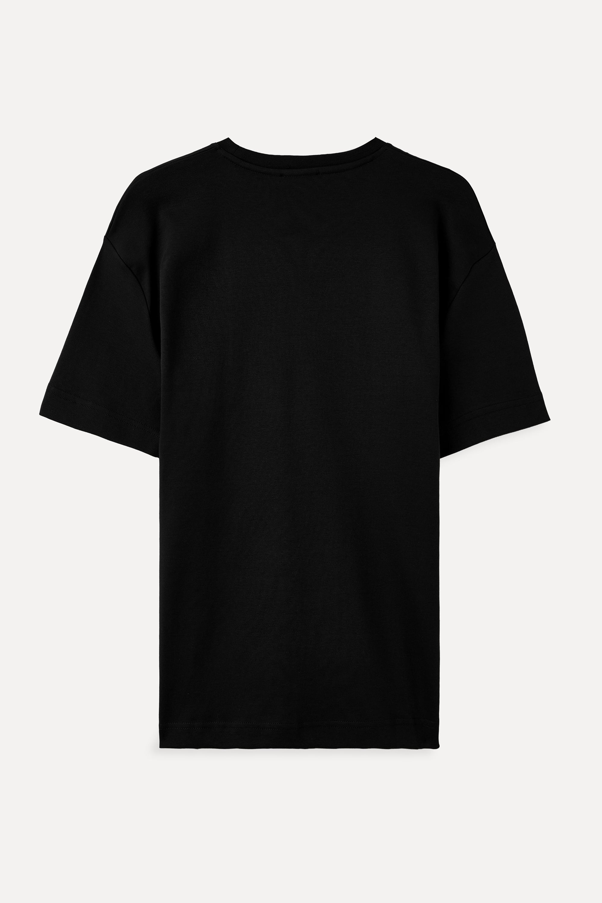 COMFORT FIT BİSİKLET YAKA T-SHIRT