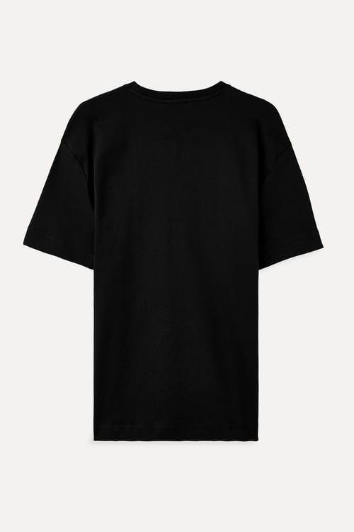 COMFORT FIT BİSİKLET YAKA T-SHIRT