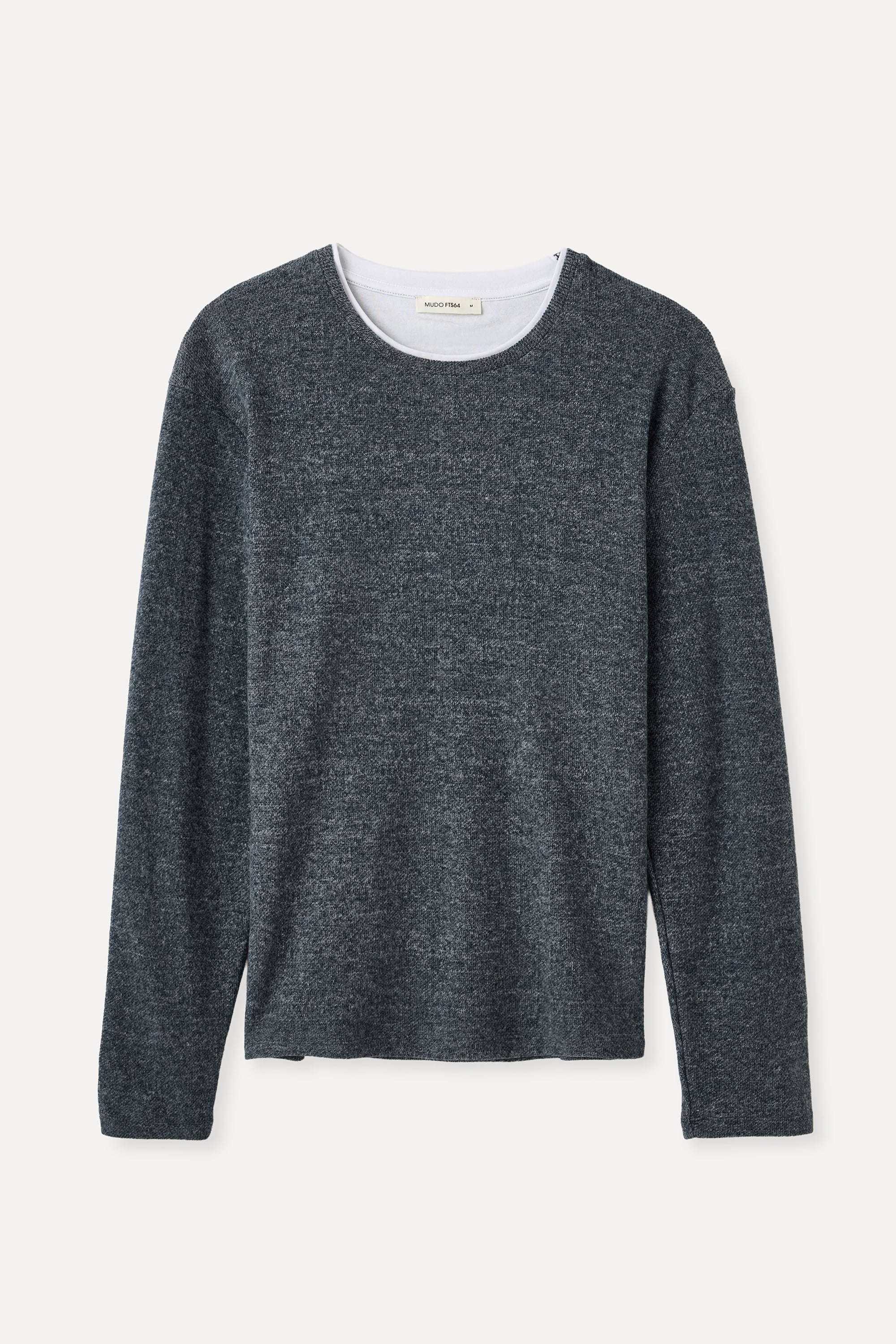 BİSİKLET YAKA SWEATSHIRT