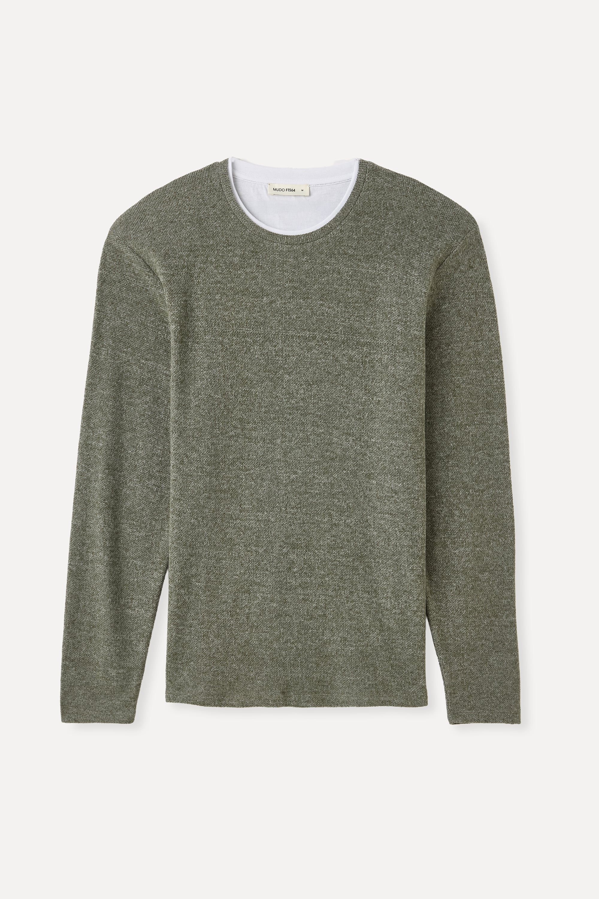 BİSİKLET YAKA SWEATSHIRT