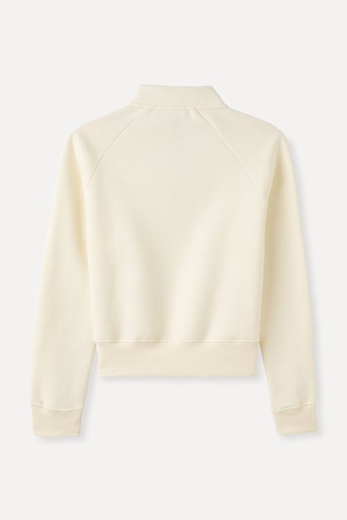FERMUARLI POLO YAKA SWEATSHIRT