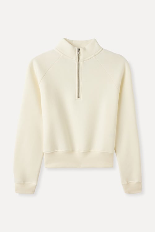FERMUARLI POLO YAKA SWEATSHIRT