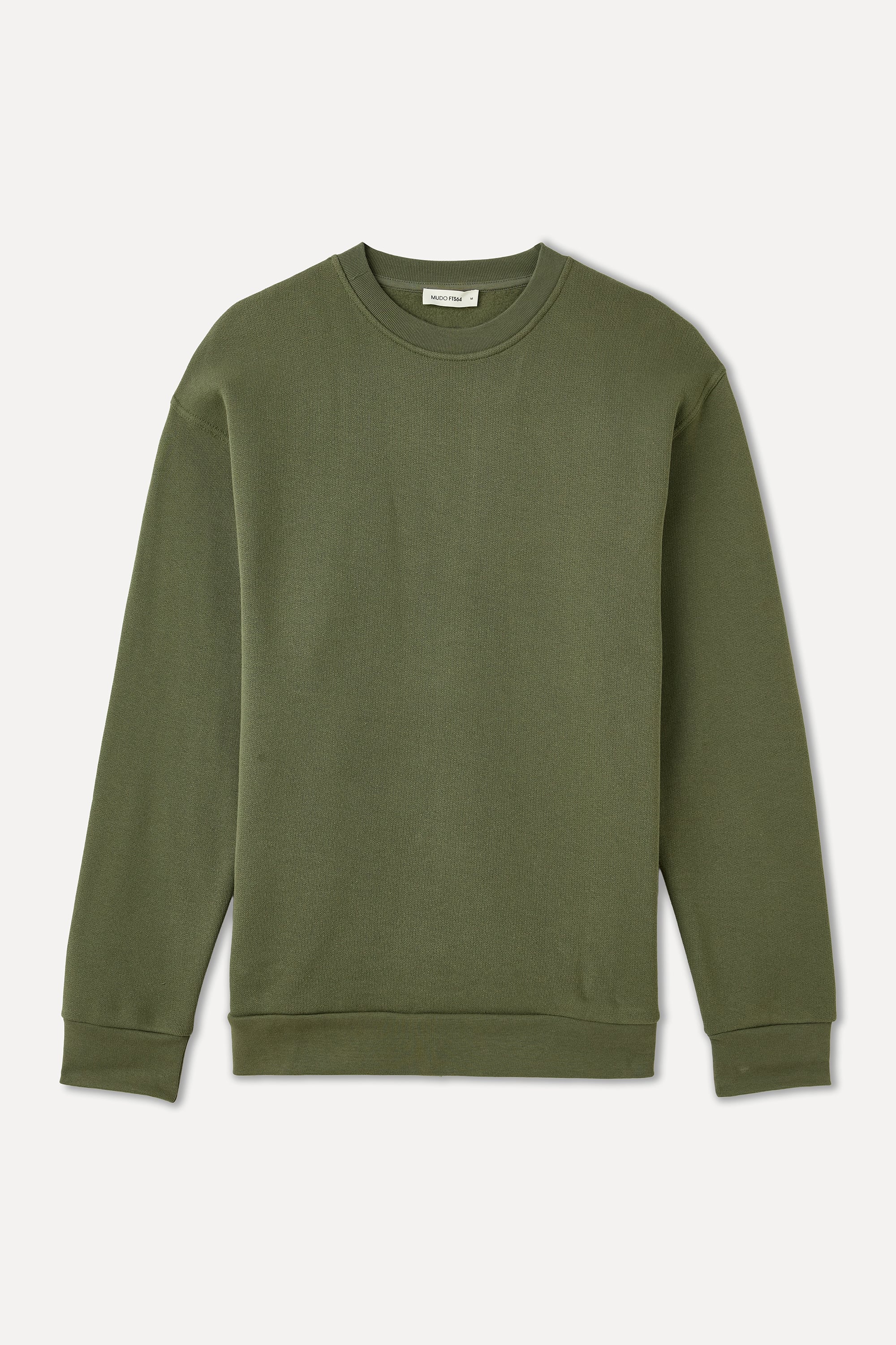 OVERSIZE BİSİKLET YAKA SWEATSHIRT