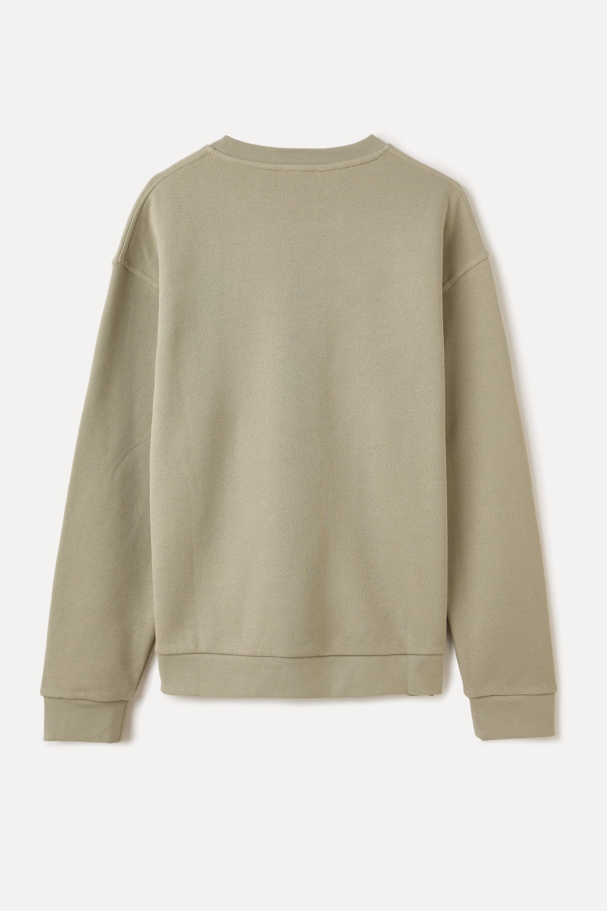 OVERSIZE BİSİKLET YAKA SWEATSHIRT