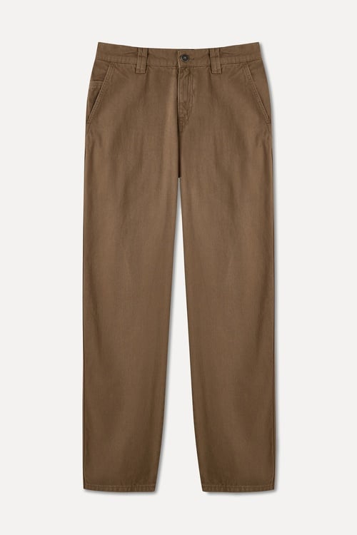 STRAIGHT FIT CHINO PANTOLON