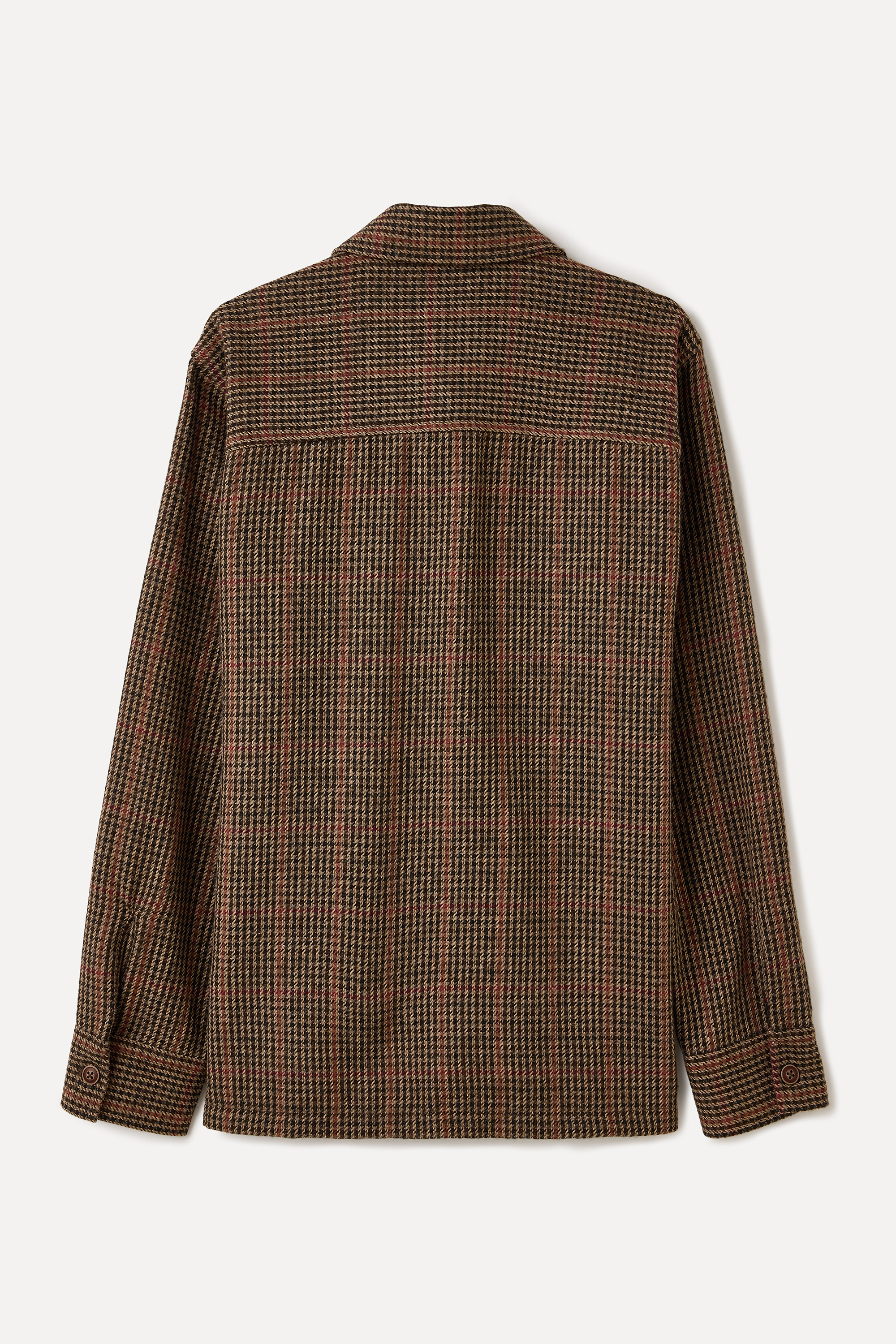 JAKARLI ÇOK CEPLİ GÖMLEK CEKET