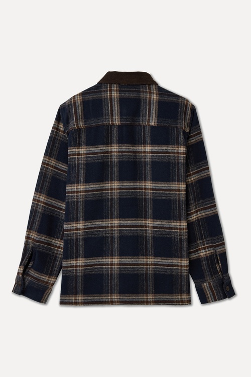  JAKARLI KADİFE YAKA GÖMLEK CEKET