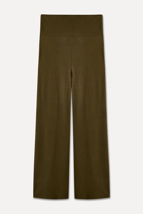 BELİ LASTİKLİ ÖRME PANTOLON