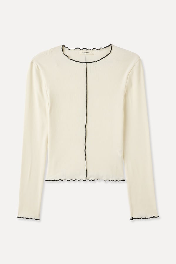 FITTED DİKİŞ DETAYLI KAZAK