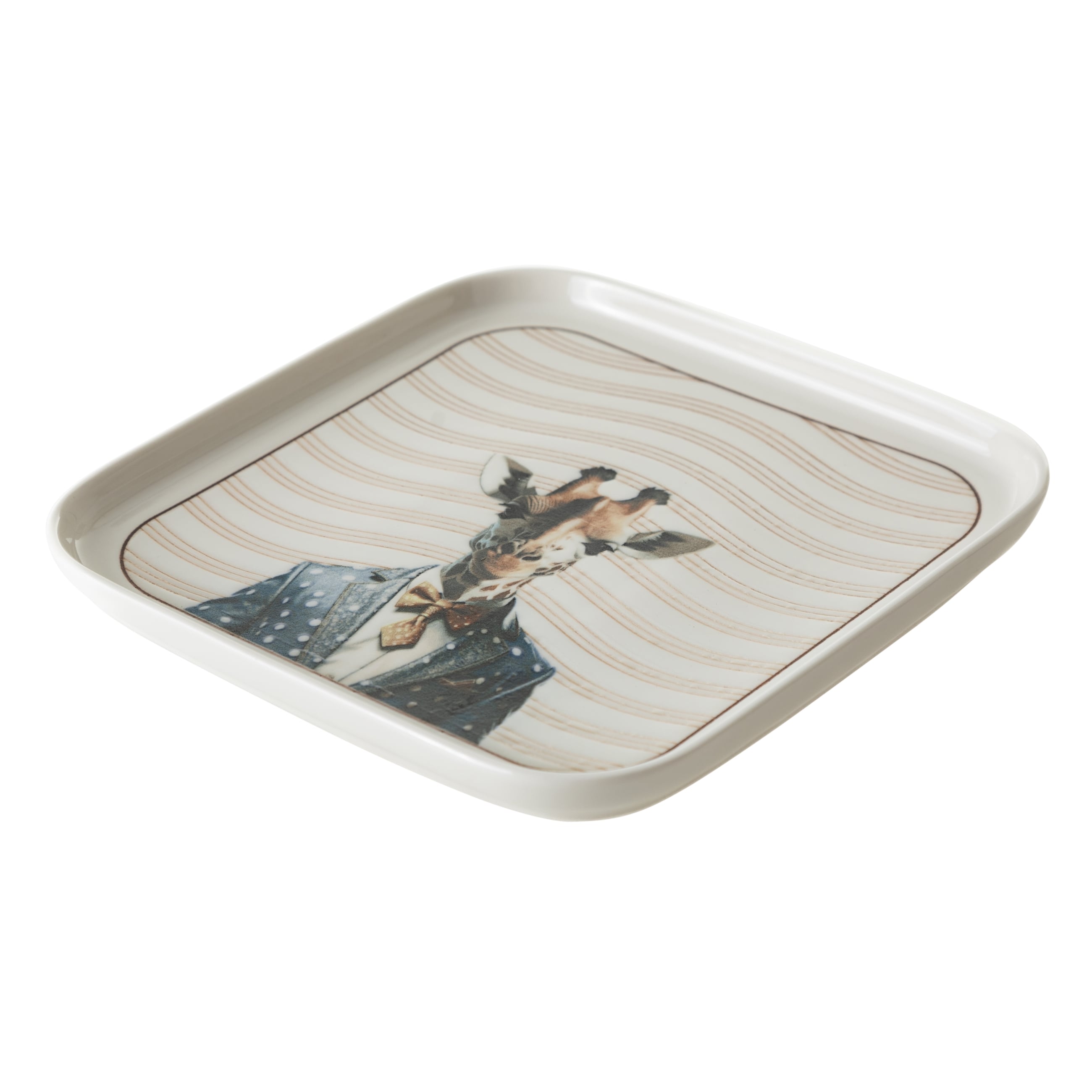 ICONIC KARE TABAK 22CM-GIRAFFE