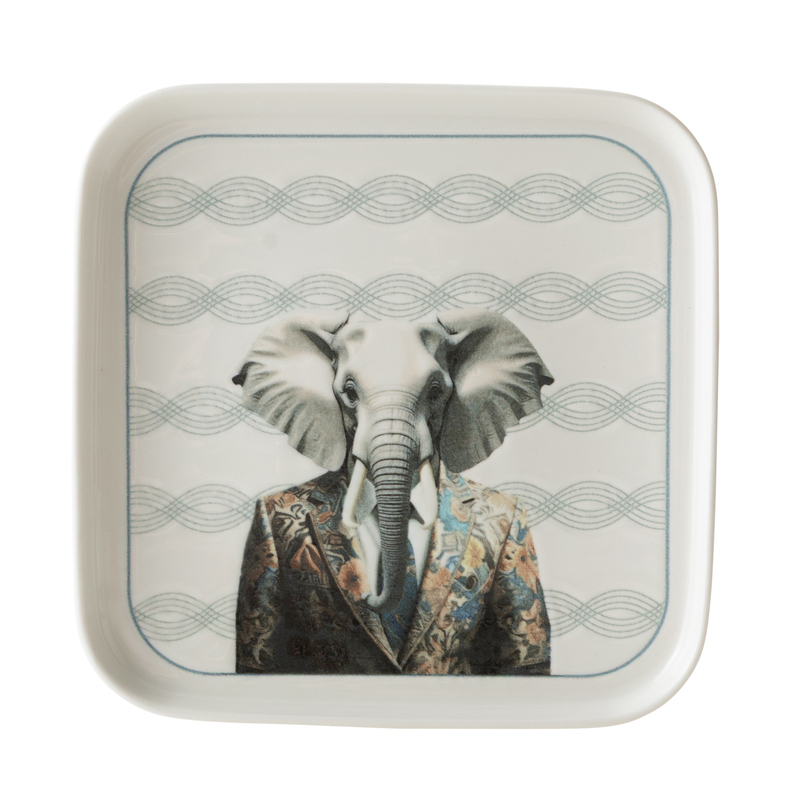 ICONIC KARE TABAK 22CM-ELEPHANT