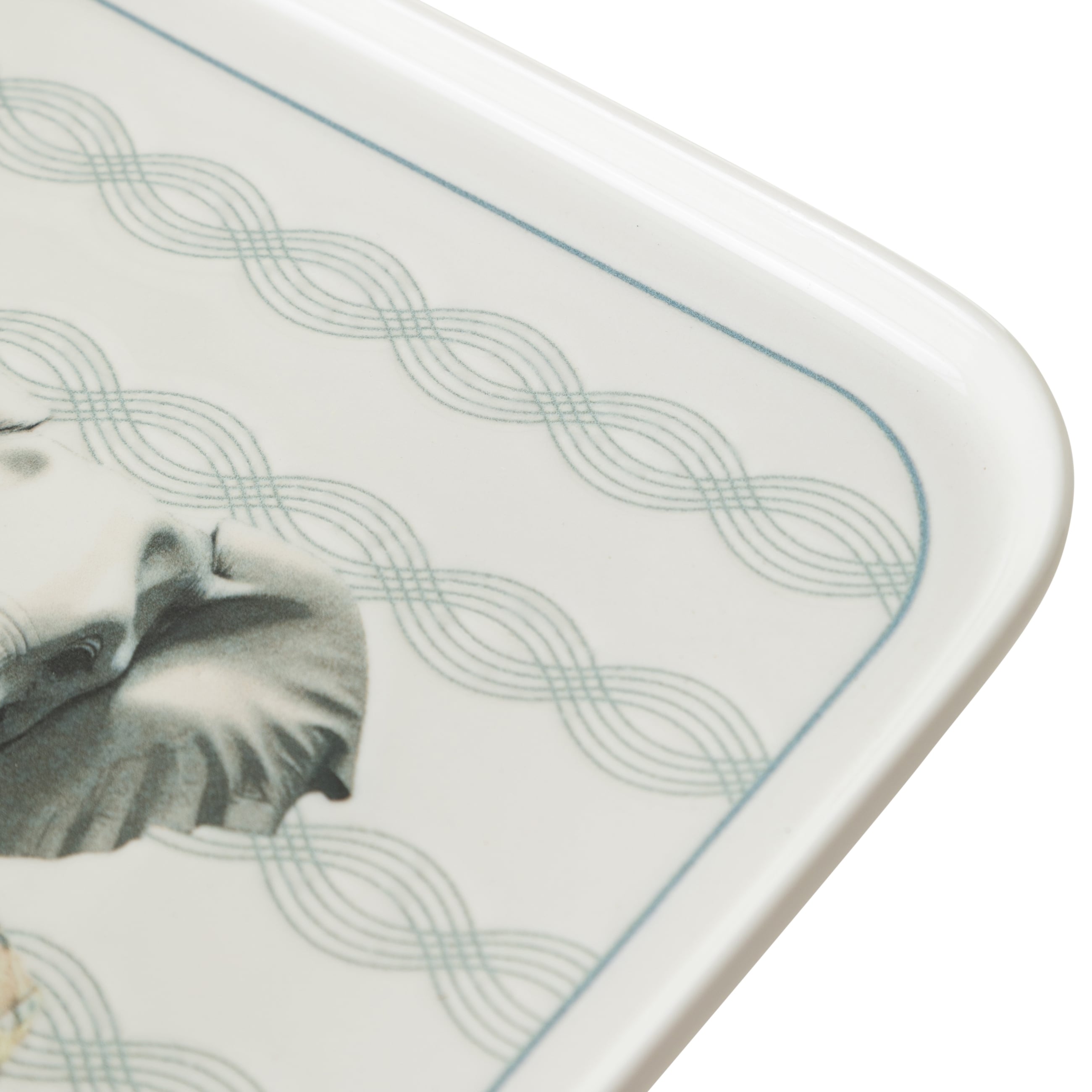 ICONIC KARE TABAK 22CM-ELEPHANT