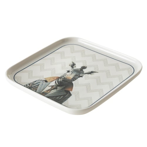 ICONIC KARE TABAK 22CM-ZEBRA