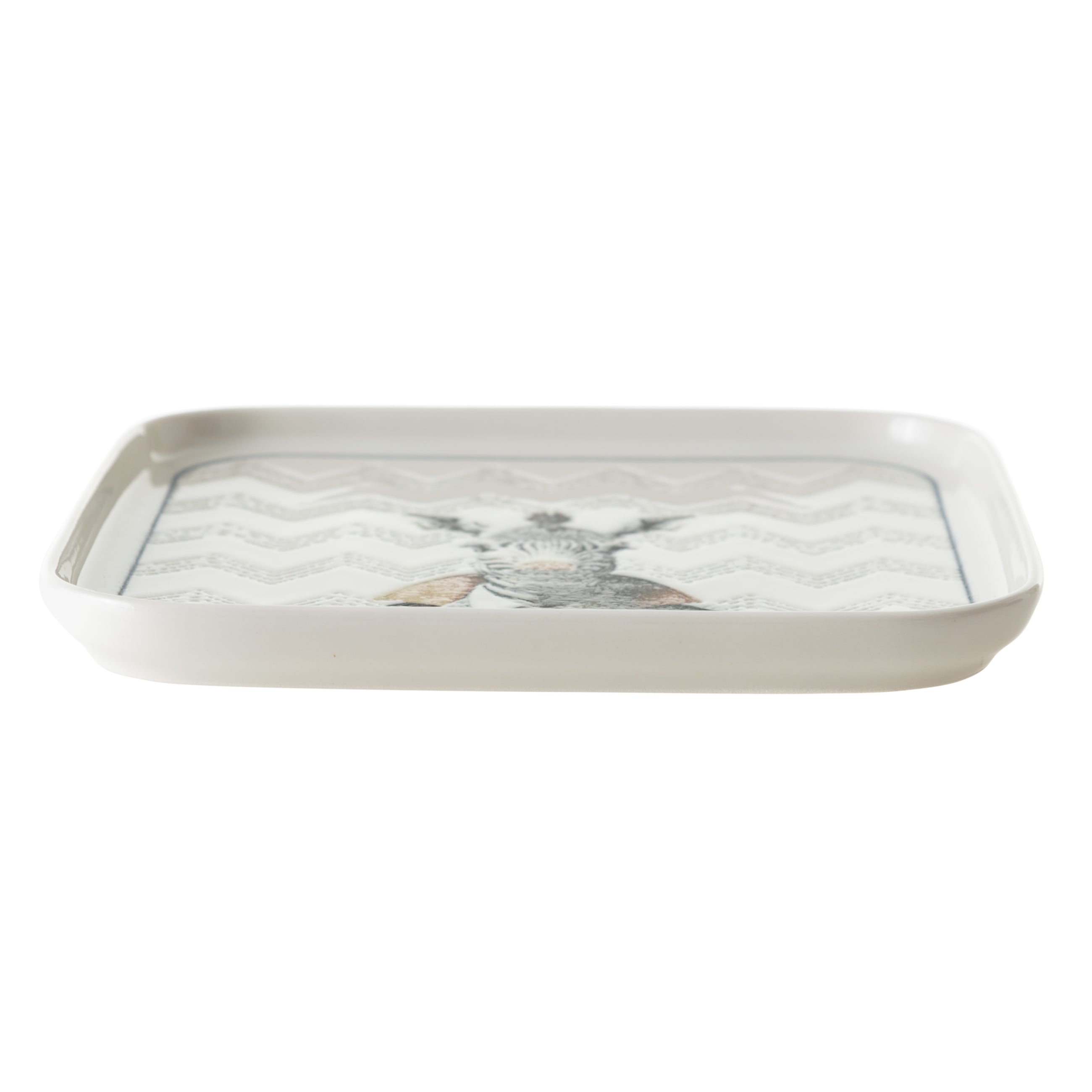 ICONIC KARE TABAK 22CM-ZEBRA