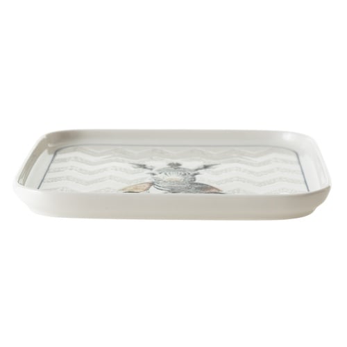 ICONIC KARE TABAK 22CM-ZEBRA