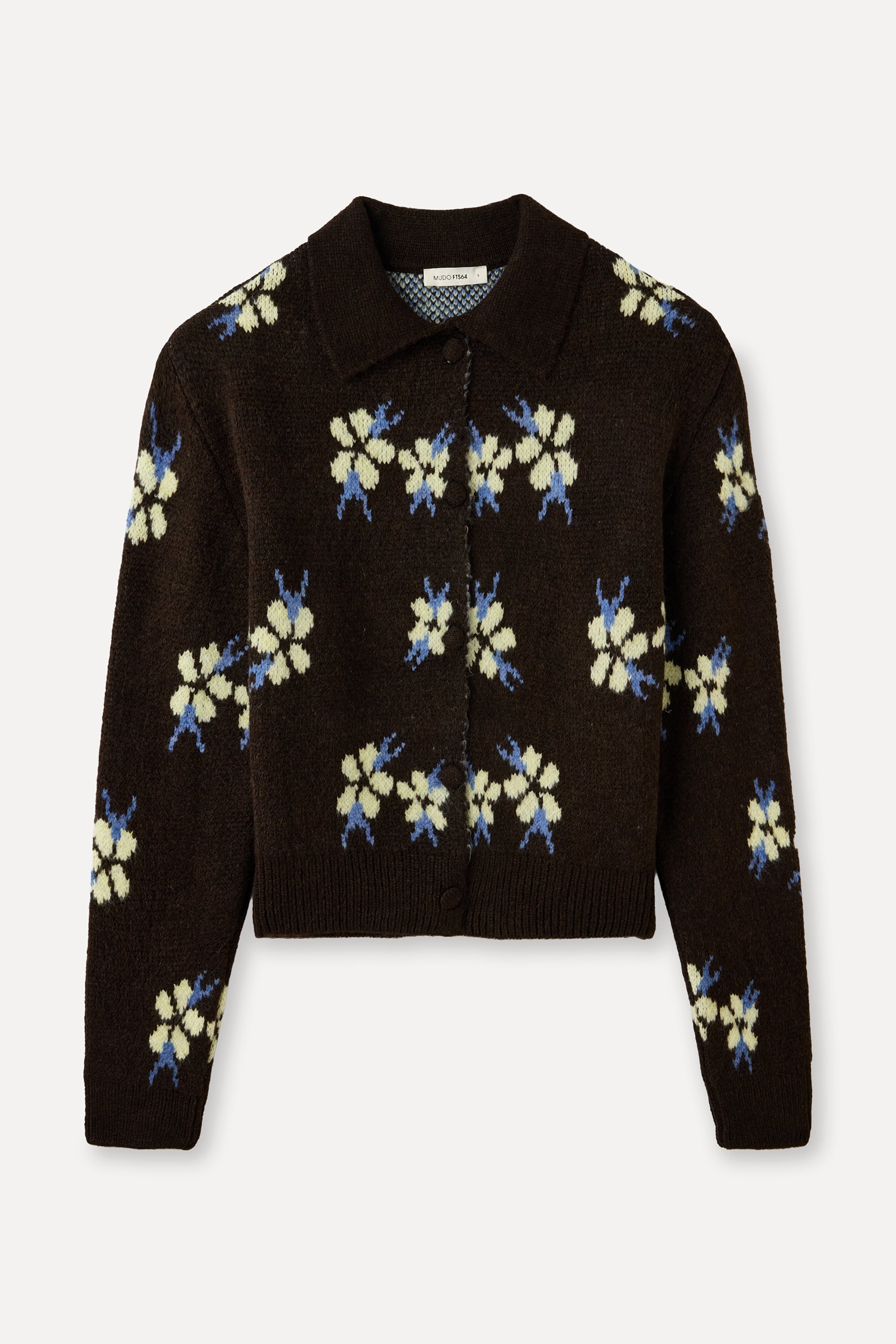 JAKARLI POLO YAKA DÜĞMELİ HIRKA