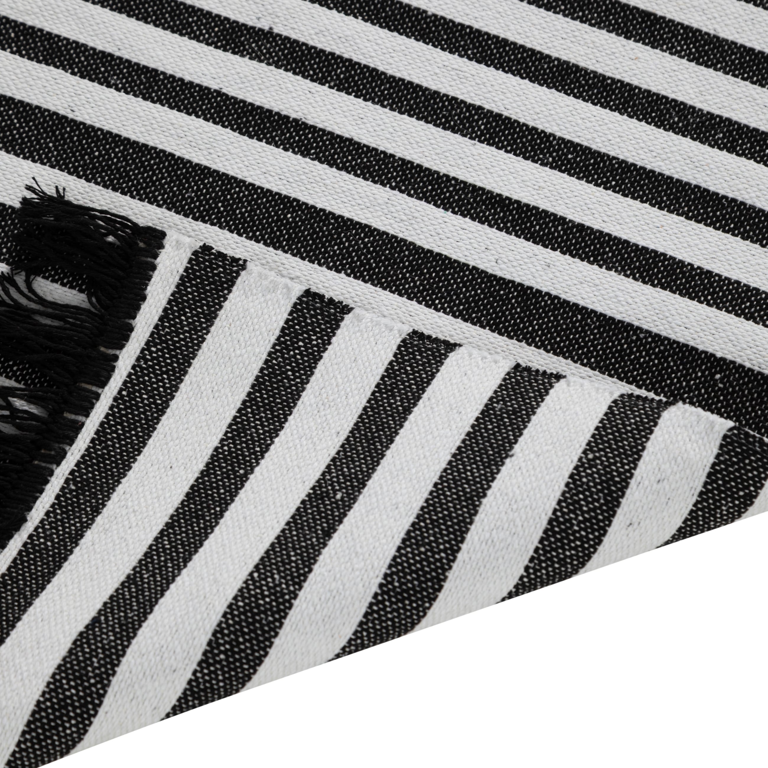 LENA KİLİM SİYAH 80X150