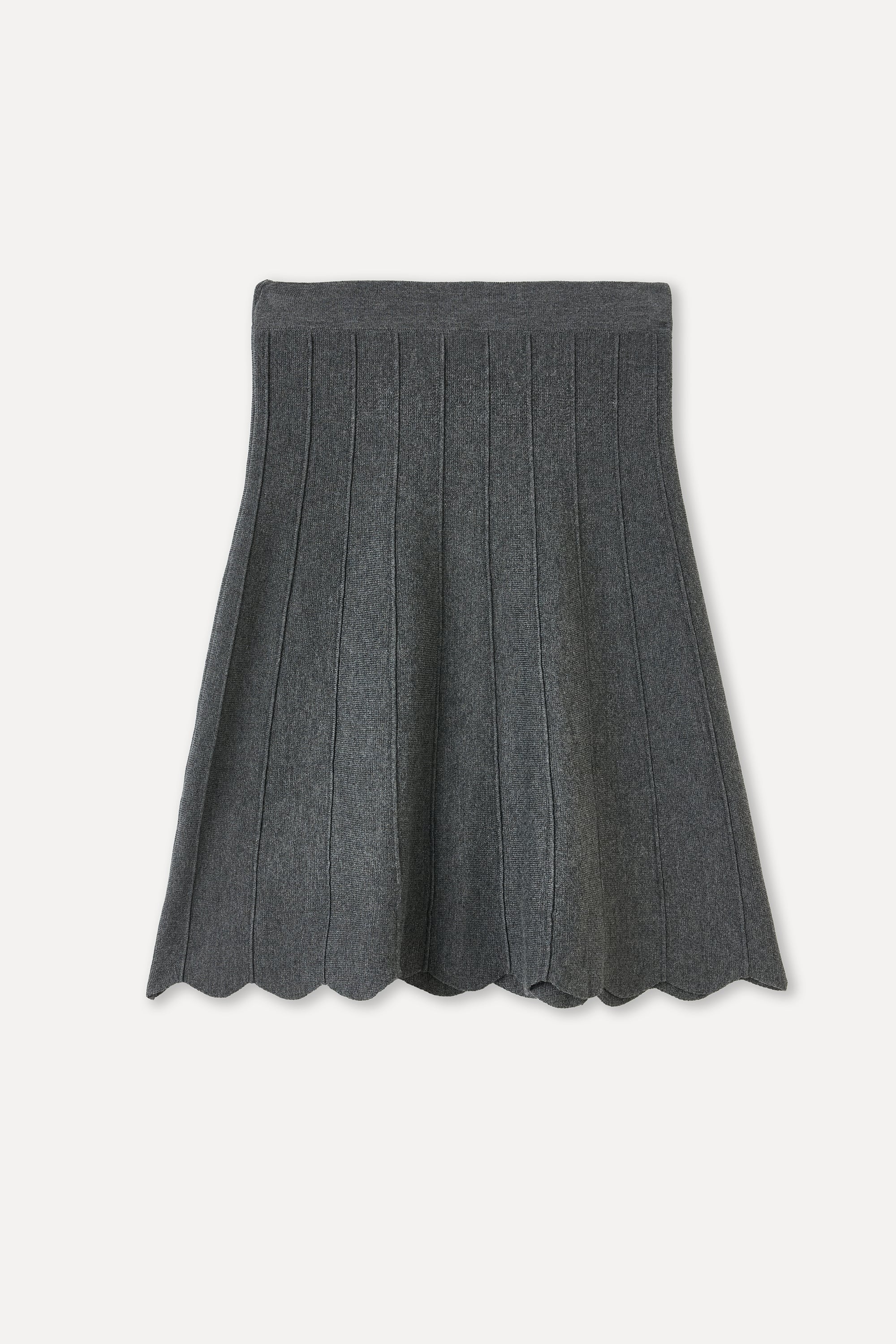 NERVÜR DİKİŞ DETAYLI MİNİ ETEK