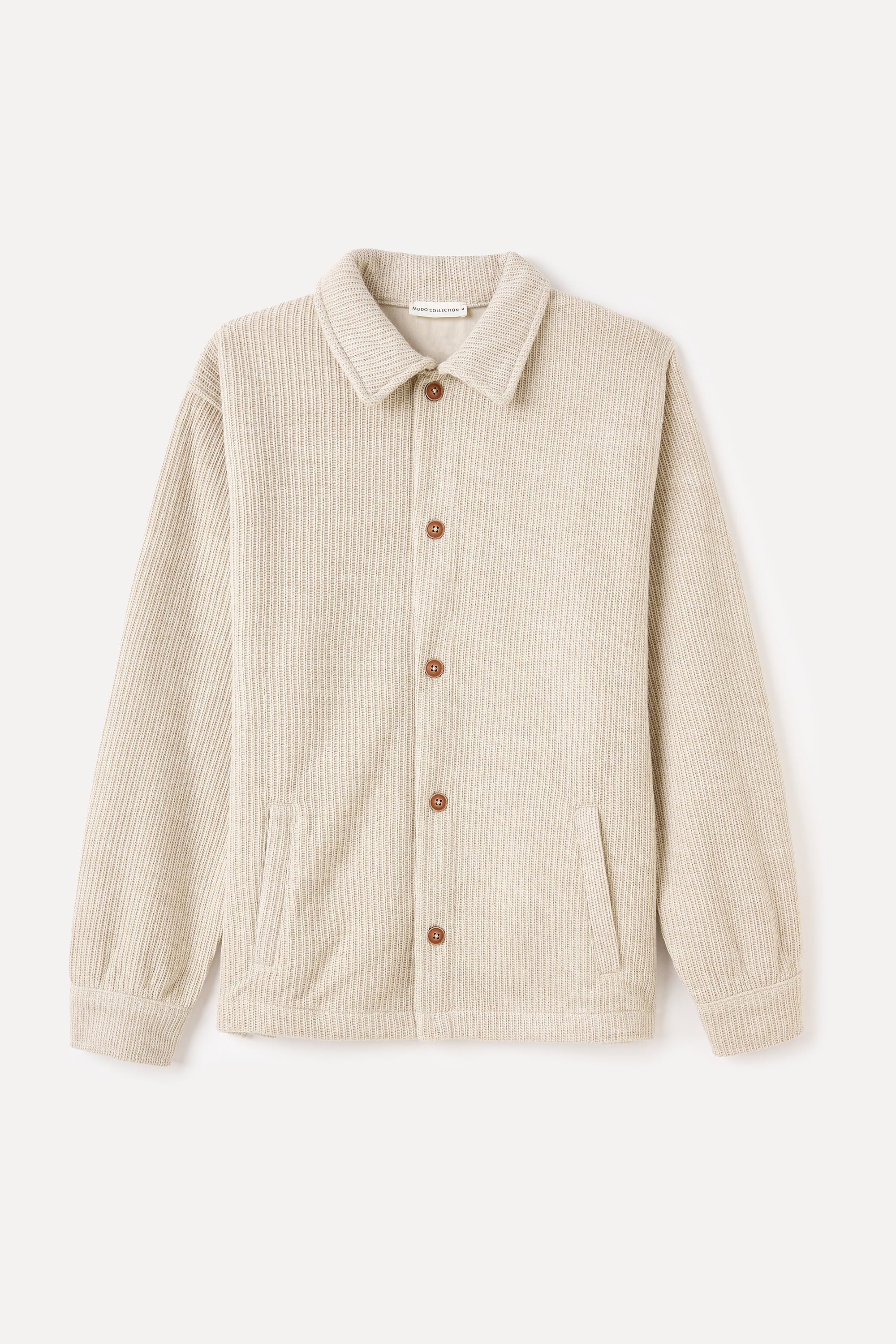 DÜĞMELİ CASUAL ÖRME CEKET