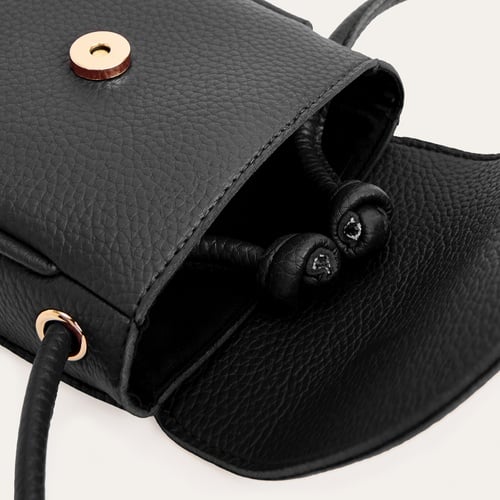 DERİ GÖRÜNÜMLÜ TELEFON ÇANTASI