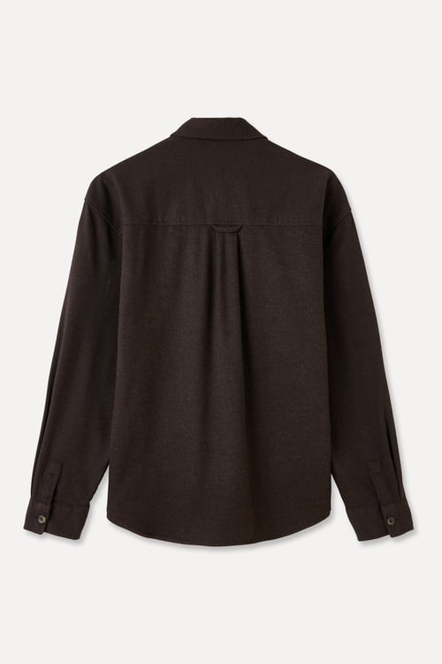 ÇİFT CEPLİ OVERSIZE FLANEL GÖMLEK