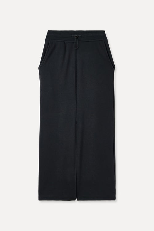 NERVÜR DİKİŞLİ YIRTMAÇLI MİDİ ETEK