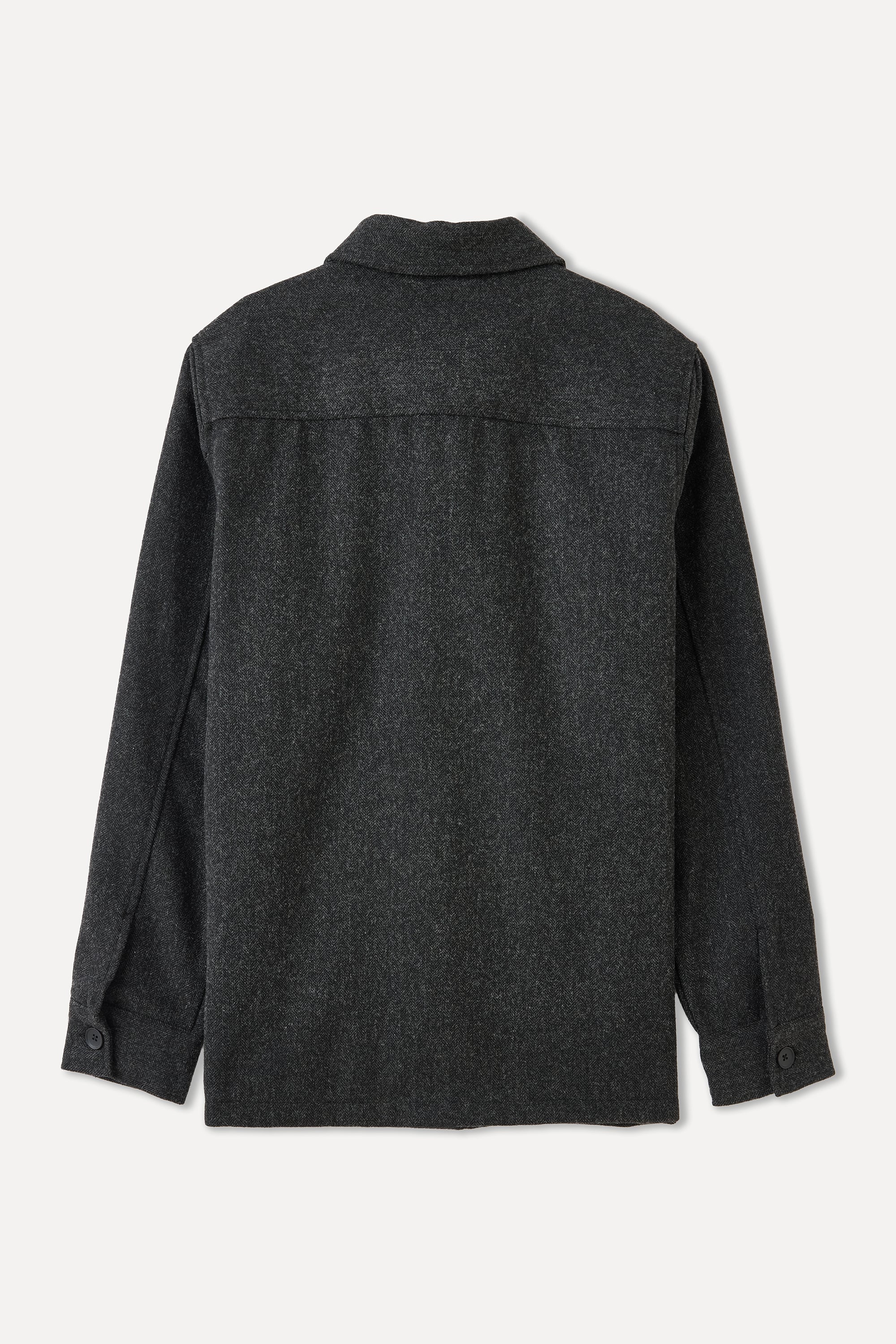 YÜN KARIŞIMLI CASUAL CEKET