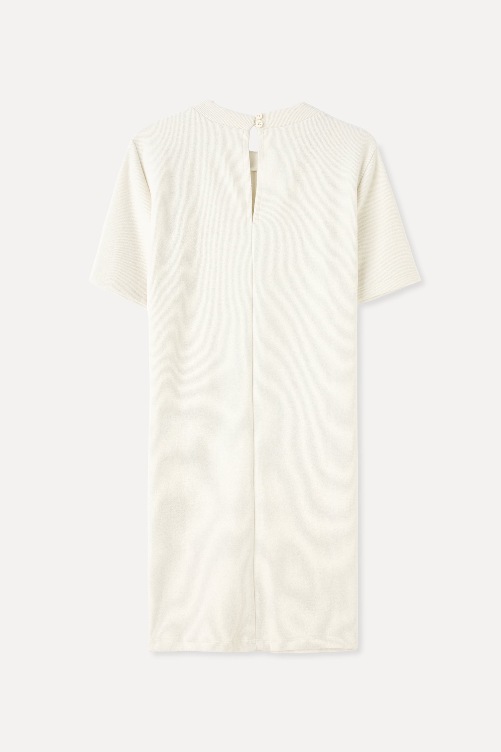 KISA KOLLU FITTED MİNİ ELBİSE