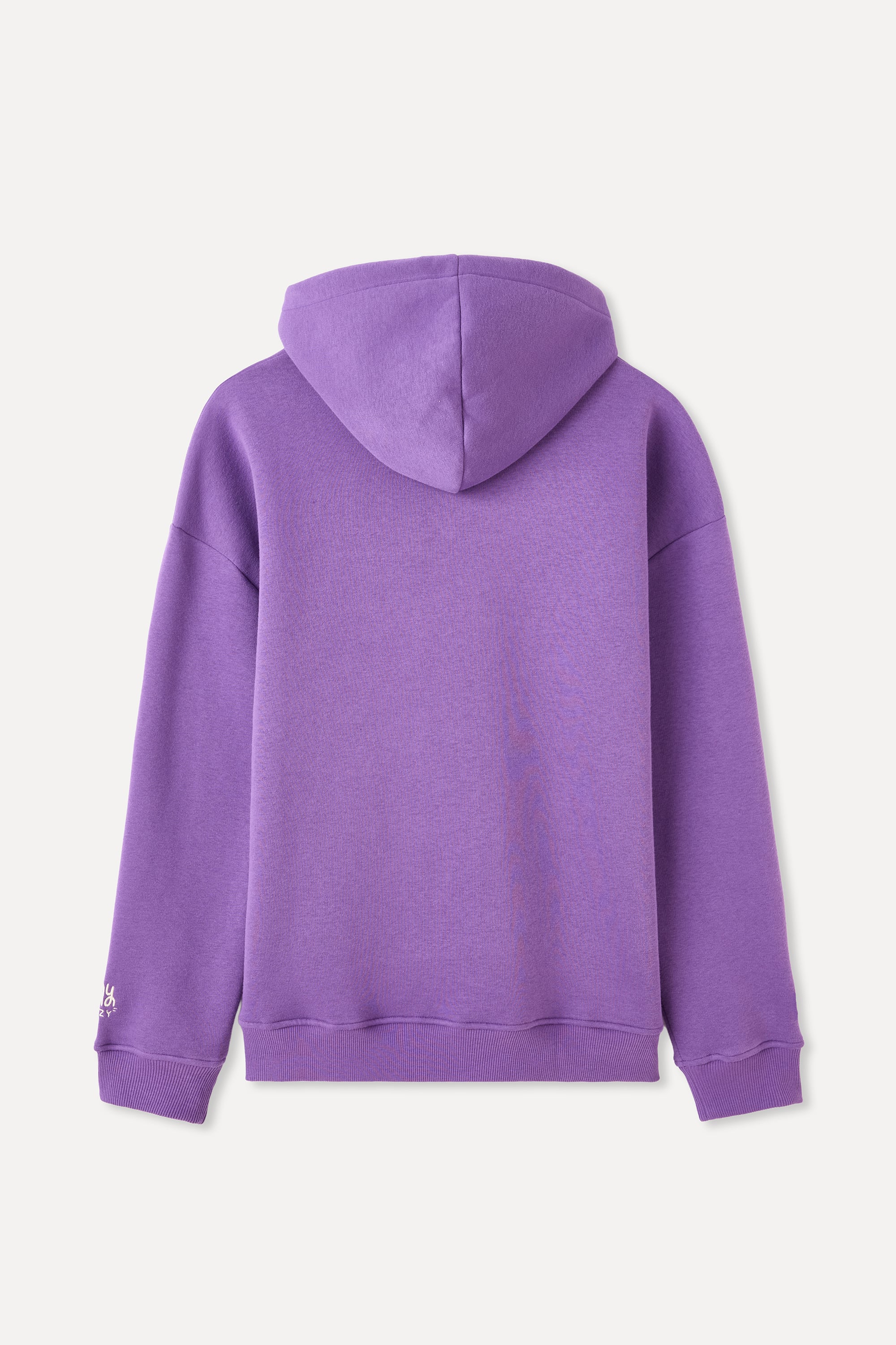 NAKIŞLI KAPÜŞONLU SWEATSHIRT