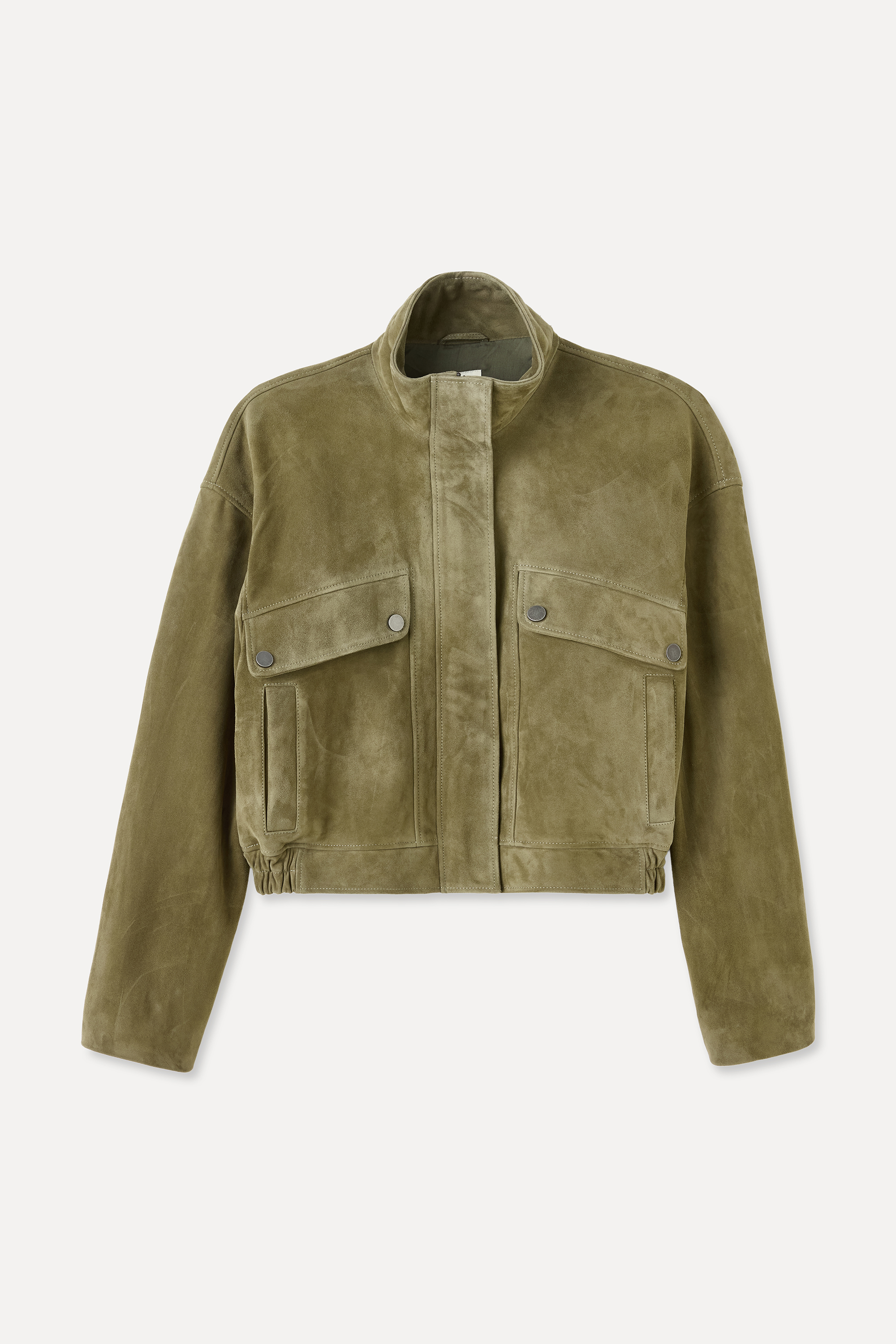 HAKİKİ DERİ OVERSIZE TRUCKER CEKET