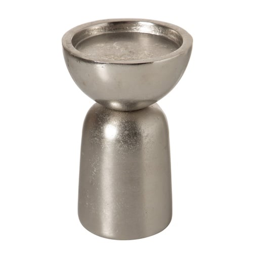 CANDELA MUMLUK SILVER  12X18 CM