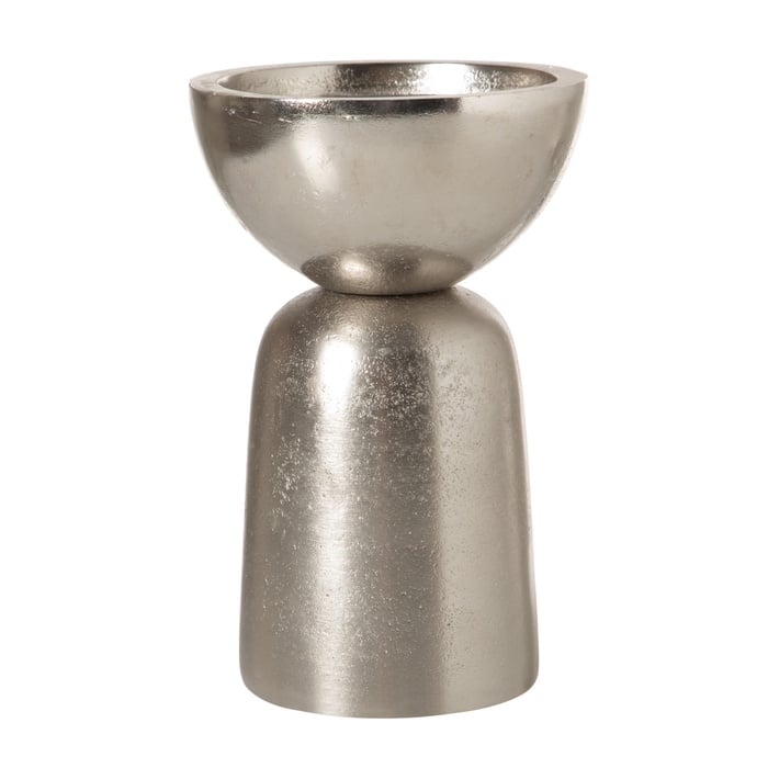 CANDELA MUMLUK SILVER  12X18 CM