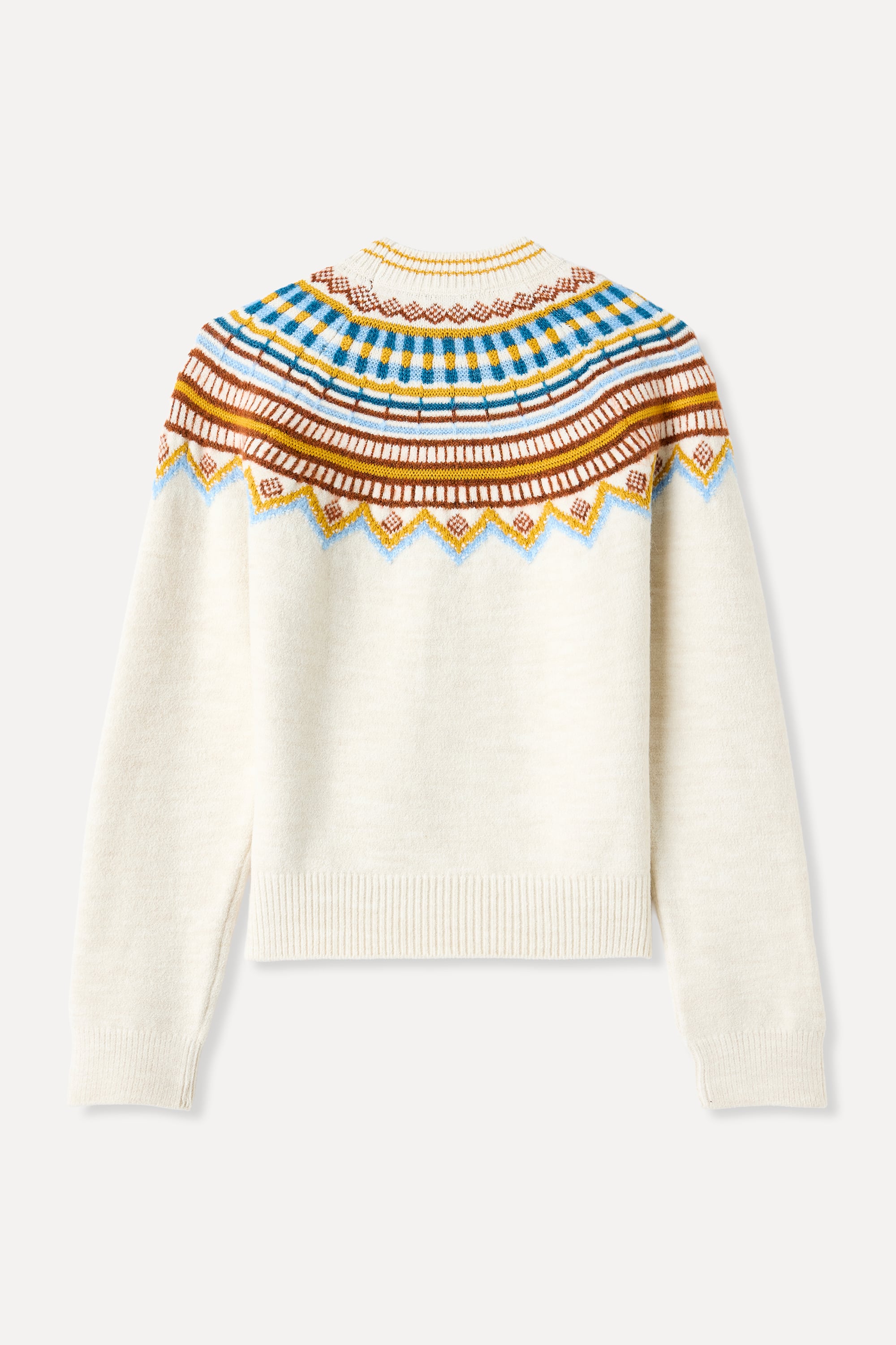 JAKARLI DİK YAKA KAZAK