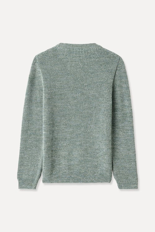  MULİNELİ BİSİKLET YAKA KAZAK