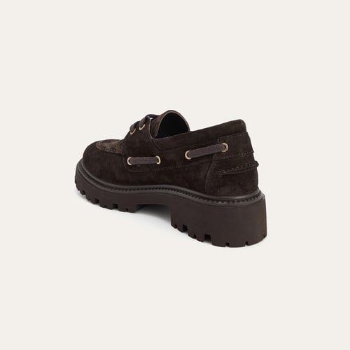 SÜET DOKULU HAKİKİ DERİ LOAFER AYAKKABI