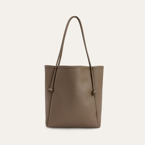 DERİ GÖRÜNÜMLÜ EL ÇANTASI