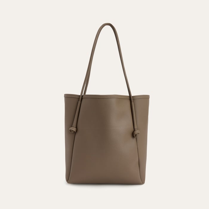 DERİ GÖRÜNÜMLÜ EL ÇANTASI