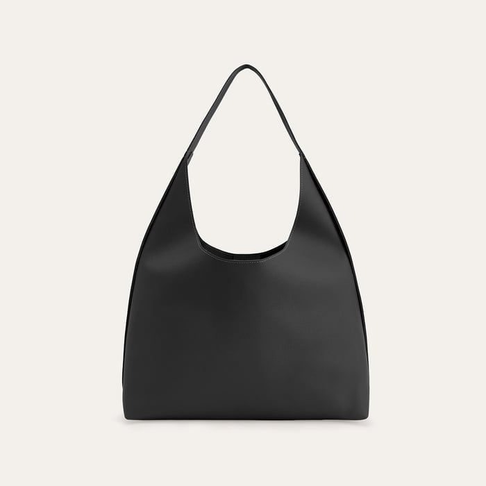 DERİ GÖRÜNÜMLÜ EL ÇANTASI