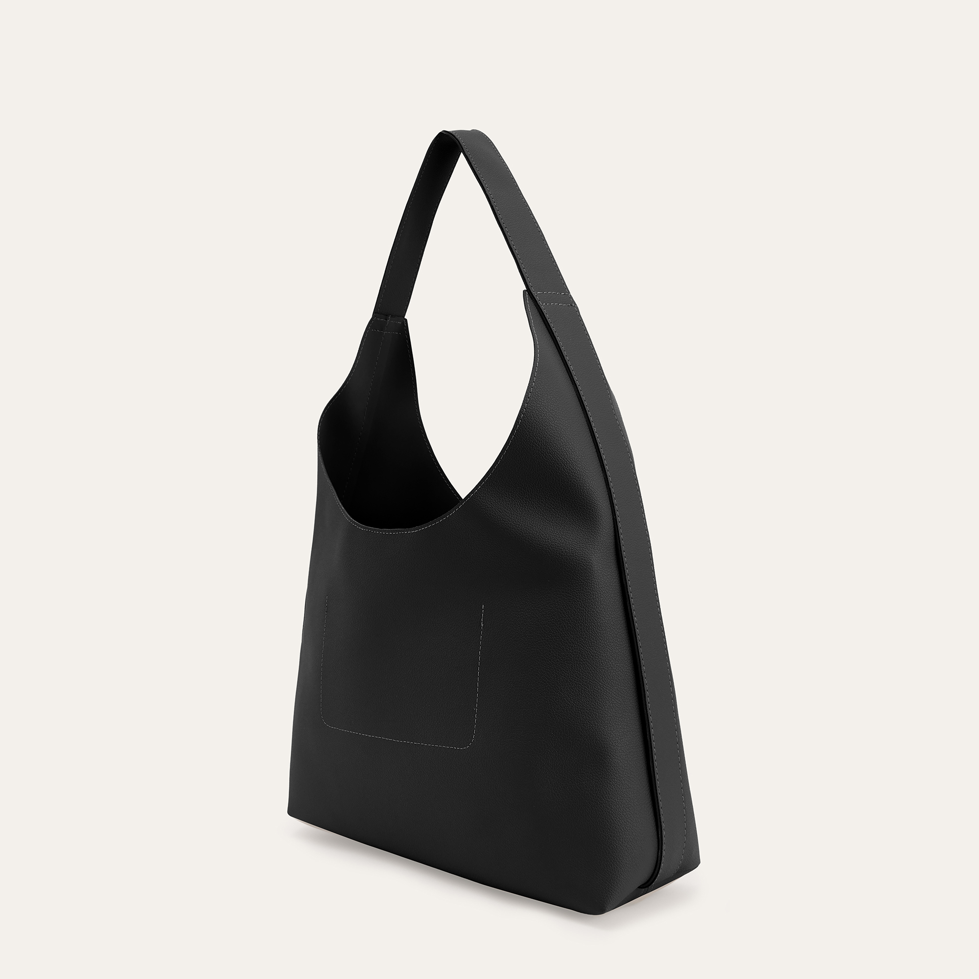 DERİ GÖRÜNÜMLÜ EL ÇANTASI