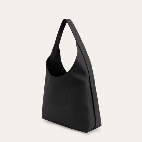 DERİ GÖRÜNÜMLÜ EL ÇANTASI